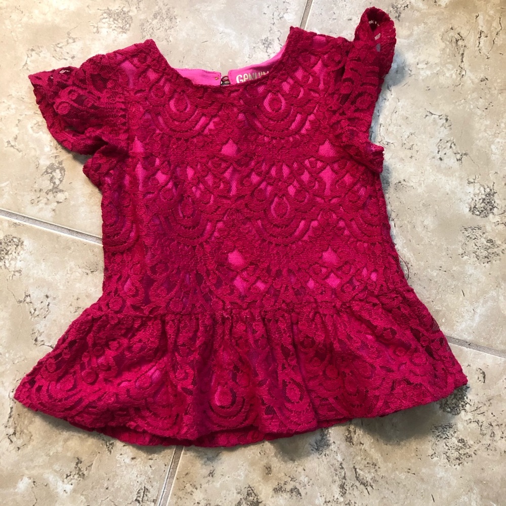 Girls lace shirt!